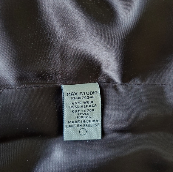 Max Studio Wool/Alpaca Jacket - Picture 6 of 6